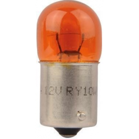 Ampoule orange 12V BAU15s RY10W