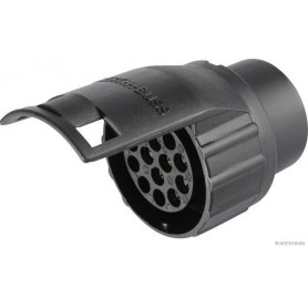 Adaptateur 7/13 pôles 12V Long.76mm