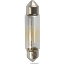 Ampoule NAVETTE 12V 10W (x10) Culot SV8,5-8 Long.44mm Diam.11mm