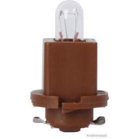 Ampoule culot plastique MARRON (x10) 24 V 1,2 W EBSR6