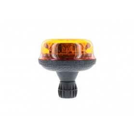 PEGASUS - Gyrophare led PEGASUS FLEXY AUTOBLOK, 3 fonctions (rotatif, flash, double flash), ambre