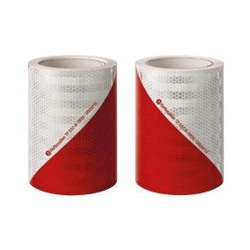 Set rouleaux Chevron Rouge/Blanc Classe B