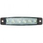 Feu d'encombrement 6 Leds extra plat CRISTAL - IP67