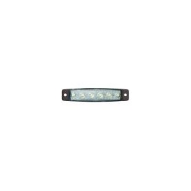 Feu d'encombrement 6 Leds extra plat CRISTAL - IP67