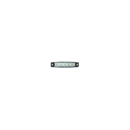 Feu d'encombrement 6 Leds extra plat CRISTAL - IP67