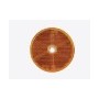 Catadioptre ROND ADHESIF ORANGE 60mm / trou 6mm