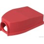 Capot de protection cosse de batterie ROUGE ETP sortie MILIEU (x10)