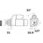 Démarreur Mahle Neuf 12V 4.0KW 9D DEUTZ