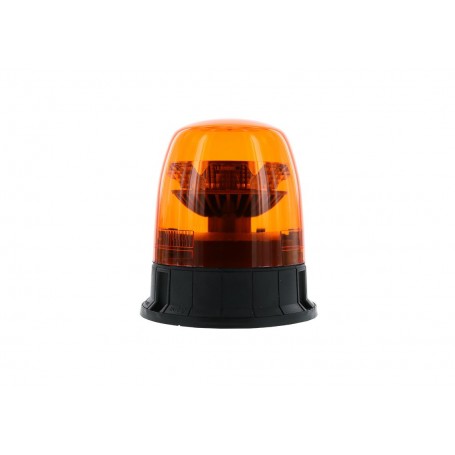 Gyrophare LED TAURIS ORANGE à visser 3 points rotative