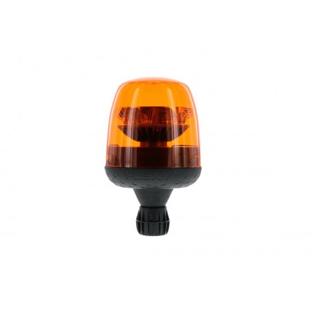 Gyrophare LED TAURIS sur hampe, lumière rotative ORANGE