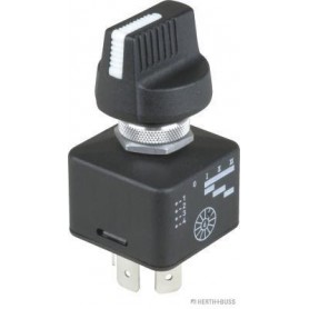 Interrupteur ROTATIF à clef 5x6,3mm 12V-29A/24V-14,5A