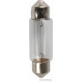 Ampoule 12V C10W (x10) L.36mm diam.11mm NAVETTE COURTE