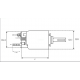 Relai de puissance - solenoide REMY/ 1115665