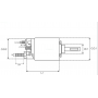 Solénoide de démarreur 24V neuf équivalent 11155665