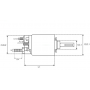 Solénoise de démarreur 24v