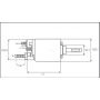 Solénoide 24V adaptable pour BOSCH 0331101009