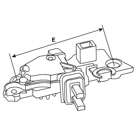 Régulateur neuf adaptable 12V / SGG7S062