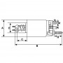 Solenoide 12V Honda Suzuki dia. ext. 33.8mm