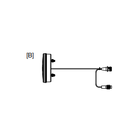 Feu BRASPOINT 140 12/24V LED clignotant + position + stop