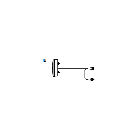 Feu BRASPOINT 140 12/24V LED clignotant + position + stop