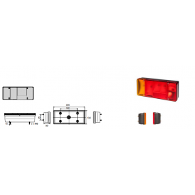 Cabochon GAUCHE + recul IVECO - DAILY EUROCARGO