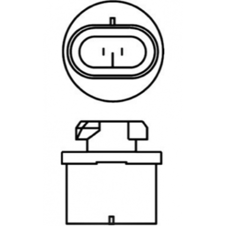 Ampoule 12V 27W PG13 (x1)