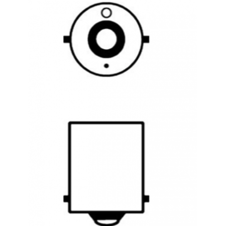 Ampoule 6V 21W BA15S P21W (x10)