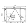 Feu AR GAUCHE TECHNOKON l.238mm H.138mm P.52mm