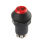 Interrupteur poussoir "STOP" rouge on/off 12/24V