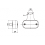 Feu de position avant Ampoules 12/24V CRISTAL