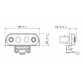 Feu de position cabine LED