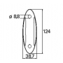 Feu encombrement type JOKON 1200.16.00