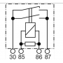 Relais 24V 25A 4x6.3mm²