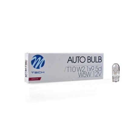 Ampoule MT W5W T10 W2.1x9.5d 12V (x10)