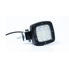 Phare de travail LED (100x100x74)mm 38W 4100LM IP68 12/48V Gd angle