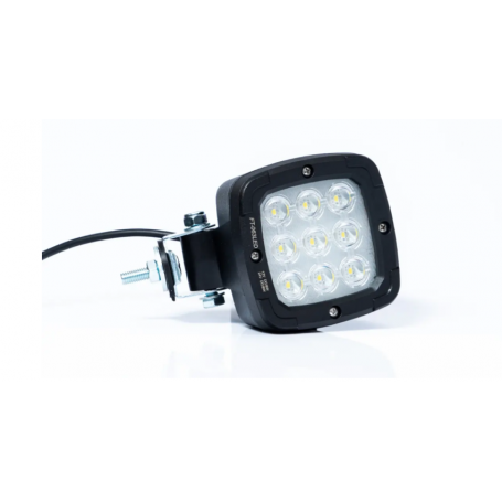 Phare de travail LED (100x100x74)mm 38W 4100LM IP68 12/48V Gd angle