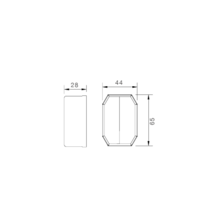 FLEXIPOINT BLANC ampoule 24V P&R 0.50m