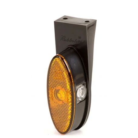 Feu de position D ORANGE LED Ovale 12/24v Connect. superseal